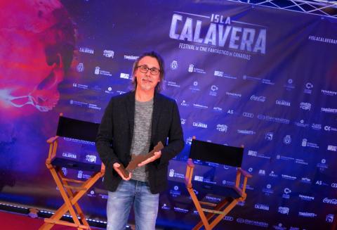 Elio Quiroga recibe el premio del Festival Isla Calavera / CanariasNoticias.es