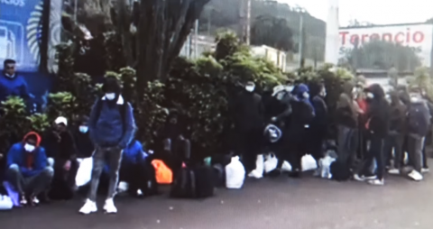 Inmigrantes abandonan el Centro de Las Raíces en La Laguna / CanariasNoticias.es