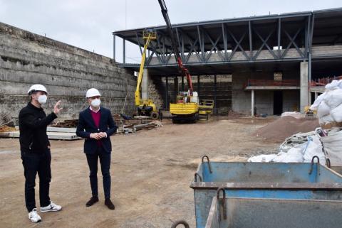 Teodoro Sosa comprueba el avance de las obras / CanariasNoticias.es Teodoro Sosa comprueba el avance de las obras / CanariasNoticias.es