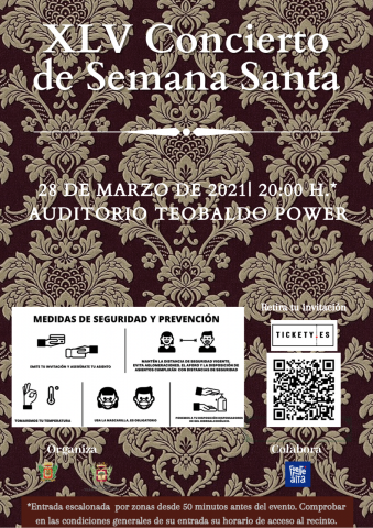 El Auditorio Teobaldo Power. XLV Concierto de Semana Santa. La Orotava/ canariasnoticias