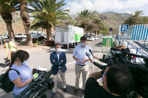 Punto Limpio móvil en Santa Cruz de Tenerife / CanariasNoticias.es Punto Limpio móvil en Santa Cruz de Tenerife / CanariasNoticias.es