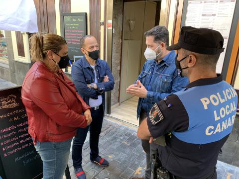 Policía de Participación Ciudadana de Las Palmas de Gran Canaria / CanariasNoticias.es