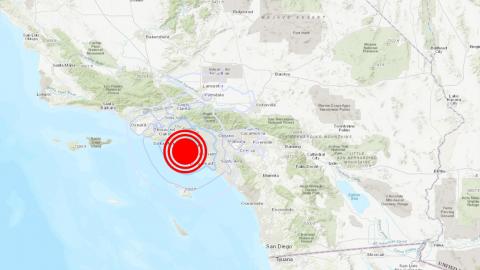 Sismo de magnitud 4,0 en Los Ángeles (EEUU)