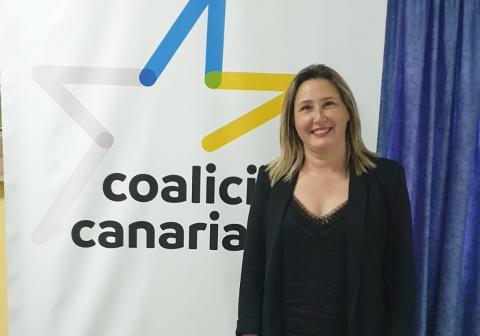 Dulce Gutiérrez, secretaria general local de CC en La Victoria (Tenerife) / CanariasNoticias.es