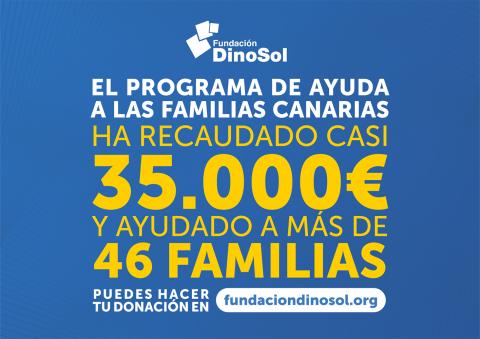 Fundación DinoSol e HiperDino ofrecen una alternativa solidaria de ayuda a las familias canarias