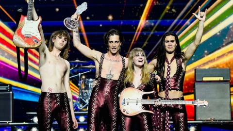 Maneskin triunfó en la gran final de Eurovisión 2021 / CanariasNoticias.es