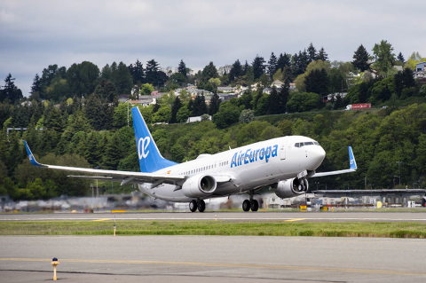 Avión de Air Europa