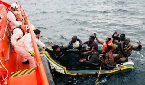 Imagen ilustrativa / CanariasNoticias.es Salvamento Marítimo rescata una patera