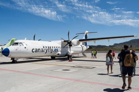 Avión de Canaryfly