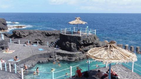 Charco de marea en Canarias 