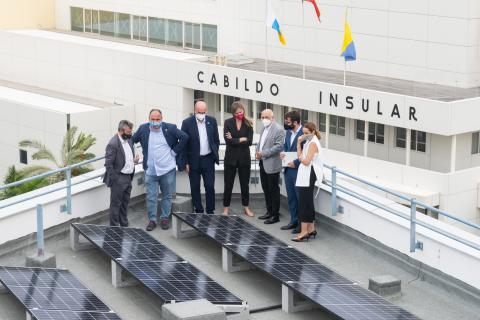 La Secretaria de Estado de Energía, Sara Aenegen visita el Cabildo de Gran Canaria / CanariasNoticias.es