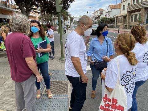 El PP muestra su apoyo a los trabajadores municipales de Las Palmas de Gran Canaria / CanariasNoticias.es