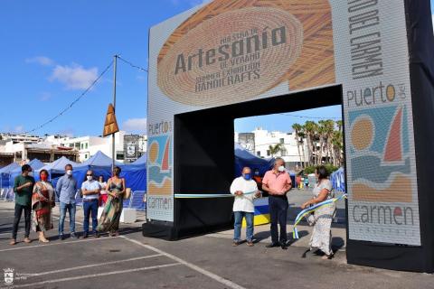 Muestra de Artesanía de Verano. Puerto del Carmen. Tías. Lanzarote/ canariasnoticias