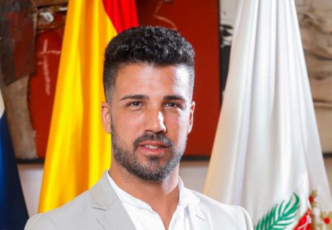 David Suárez, viceportavoz del Grupo Municipal Coalición Canaria