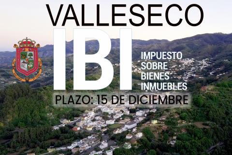 Valleseco pone al cobro el IBI