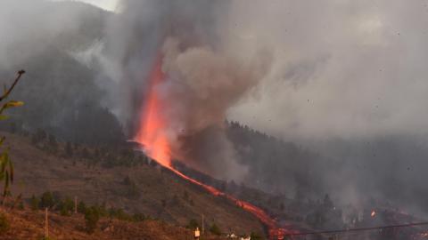 Erupción volcánica en La Palma