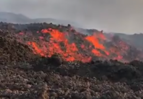 Volcán de Cumbre Vieja. La Palma/ canariasnoticias