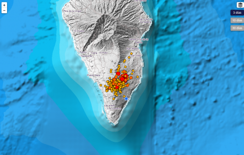 Sismos en La Palma