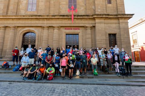 Peregrinos del Camino de Santiago de Gran Canaria / CanariasNoticias.es