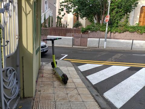 Patinetes eléctricos en Santa Cruz de Tenerife / CanariasNoticias.es