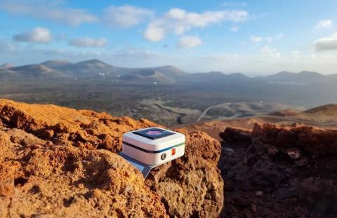 Fotómetro instalado en Parque Nacional de Timanfaya (Lanzarote) / CanariasNoticias.es