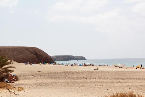 Playa Mujeres, en el Monumento Natural de Los Ajaches en Yaiza / CanariasNoticias.es