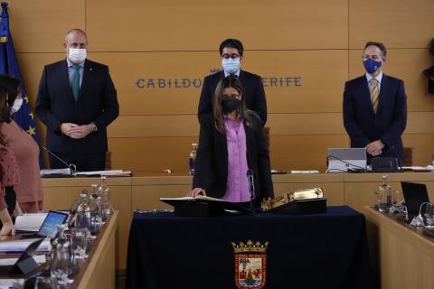 María del Cristo González toma posesión como consejera de Sí Podemos Canarias en el Cabildo de Tenerife