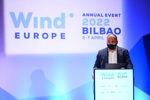 José Antonio Valbuena en Wind Europe 2022 / CanariasNoticias.es 
