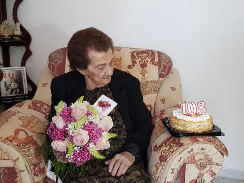 Mª del Pino Maximina Nuez cumple 108 años / CanariasNoticias.es