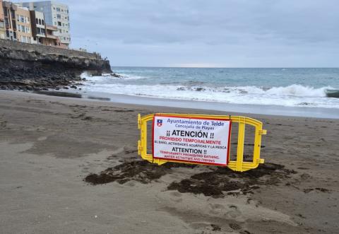Cierre de la playa de La Garita en Telde por contaminación / CanariasNoticias.es