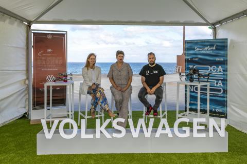 Presentación del espectáculo de drones en la playa de Las Canteras / CanariasNoticias.es 