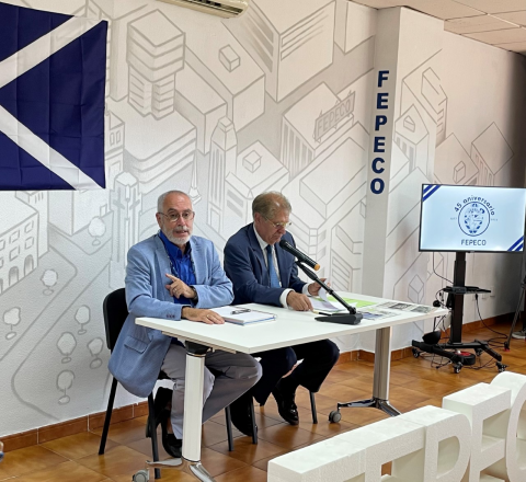  Oscar Izquierdo presidente de FEPECO y Manuél Fernández, Exconsejero de Industria del Gobierno de Canarias/ canariasnoticias.es
