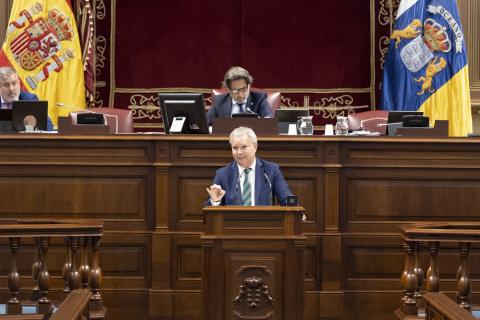 Sebastián Franquis en el Parlamento de Canarias / CanariasNoticias.es