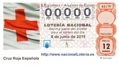 Sorteo Extraordinario de la Cruz Roja de la Lotería Nacional