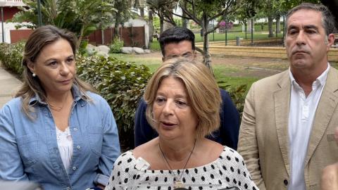 Pepa Luzardo, Francis Candil y Lidia Cáceres/ canariasnoticias.es