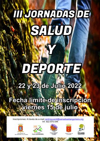 III Jornadas de Salud y Deporte. San Sebastián de La Gomera