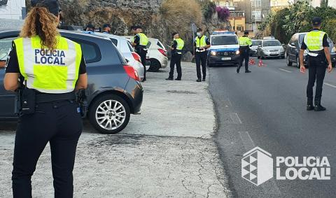 Pruebas de alcoholemia en Santa Cruz de Tenerife 