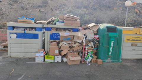 CC de Guía de Isora denuncia la pésima gestión del servicio de basura y limpieza / CanariasNoticias.es