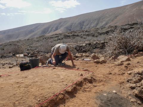 Excavación en Canarias