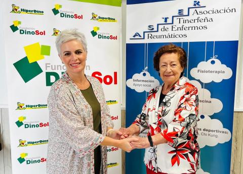 Virginia Ávila (Fundación DinoSol) y Marta Elidia López (ASTER) / CanariasNoticias.es 