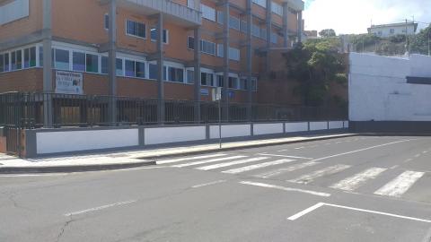 Rehabilitación de fachada de colegios en San Juan de la Rambla (Tenerife) / CanariasNoticias.es 