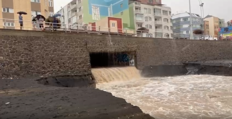 Playa de Las Canteras. Tormenta Hermine/ canariasnoticias.es