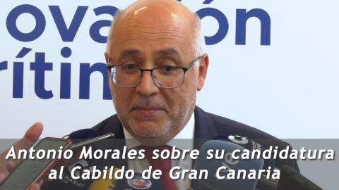 Antonio Morales, Presidente del Cabildo de Gran Canaria / CanariasNoticias.es