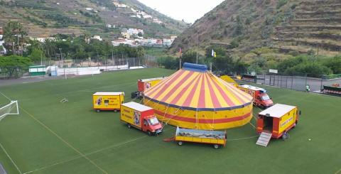 Circo de Francia en Pájara (Fuerteventura) / CanariasNoticias.es 