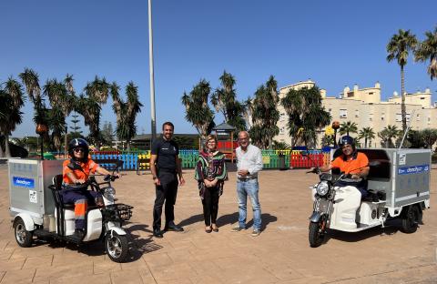 Vehículos eléctricos para la limpieza viaria de Las Palmas de Gran Canaria / CanariasNoticias.es