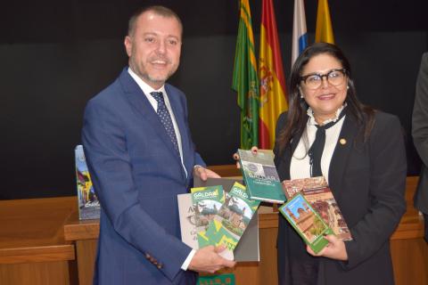 La embajadora de Guatemala visita Gáldar / CanariasNoticias.es