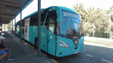 Guagua de Global (Gran Canaria) / CanariasNoticias.es