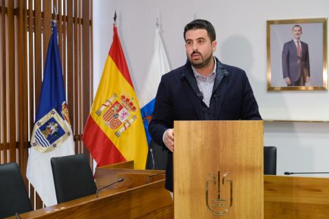 Borja Perdomo, consejero de Infraestructuras del Cabildo de La Palma / CanariasNoticias.es
