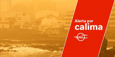 Alerta por calima en Canarias 