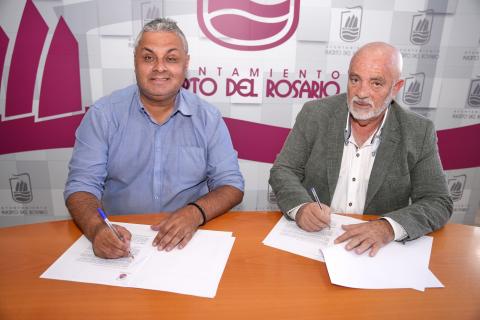 Firma del convenio / CanariasNoticias.es